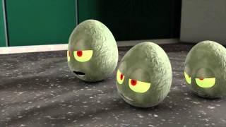 THE CRACK ZOMBIE EGGS Rus by Rissy [upl. by Ruben]