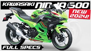 All NEW KAWASAKI NINJA 500  2024 [upl. by Nolan]