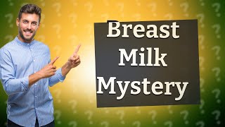 What causes breast milk production when not pregnant [upl. by Felecia]