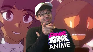 CAROL X WHITTY  Heartbass  The Date Week Carol amp Whitty  Friday Night Funkin’ Anime REACTION [upl. by Sirrap320]