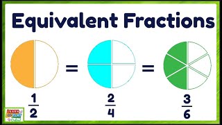 Equivalent Fractions for kids [upl. by Erotavlas]