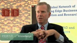 INSEAD and Wharton Deans Frank Brown and Tom Robertson on executive education [upl. by Dranreb]