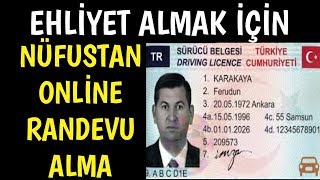 EHLİYET RANDEVUSU NASIL ALINIR EHLİYET RANDEVU ALMA [upl. by Yort]