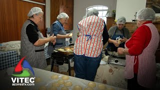 As quatro quintafeiras antecedentes ao Carnaval têm sabor a filhoses fritas na Ribeirinha [upl. by Emoryt]