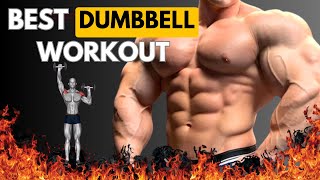 DUMBBELL WORKOUT AT HOME  FULL BODY WORKOUT [upl. by Mayhew653]