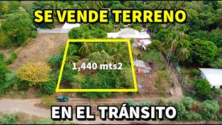 SE VENDE BONITO TERRENO de 30X48 en EL TRANSITO San Miguel El Salvador [upl. by Susejedairam17]