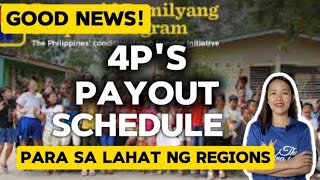 ✅4PS PAYROLL SCHEDULE PARA SA LAHAT NG REGIONS [upl. by Jamilla]