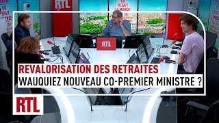 Revalorisation des retraites  Laurent Wauquiez nouveau coPremier ministre [upl. by Noland]