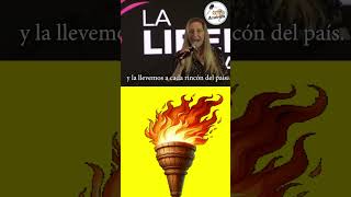 quotTOMAMOS LA ANTORCHA DE LA LIBERTAD Y LA LLEVAMOS A CADA RINCÓN DEL PAÍSquot [upl. by Elletsyrk]