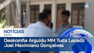 Deskonfia Arguidu MM Tuda Ofendidu Joel Maximiano Gonçalves ho Fatuk Iha Kanotak [upl. by Peta]