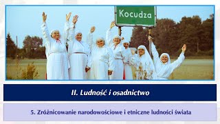 r2 2 05a Zróżnicowanie narodowościowe i etniczne ludności świata [upl. by Jamila]