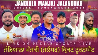 Jandiala Manjki Jalandhar Cricket CuP 2024 Surjitsinghsandhu89 [upl. by Ashlen]