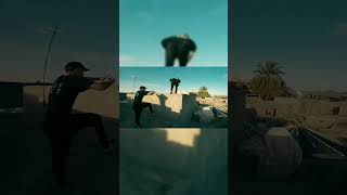 Rooftop Escape POV‼️ parkourlife dangerous chase pov extremesport powell tricks [upl. by Yesac]