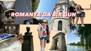 Romanya’da bir gunumuz🇷🇴 nereleri gezdik neler yedik  VLOG [upl. by Arrek]