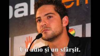 CONDENADO A TU AMOR  DAVID BISBAL  SUBTITRARE ROMANA [upl. by Aken]