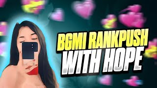 ❄️😱 BGMI 35 RANPUSH 🔥💥 GIRL GAMER LIVE 💗😍 HopePlayzYT 🤯 BGMI Ranpush girlgamer HopePlayz [upl. by Aelrac865]