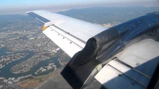 EMB120 Landing in SFO  United Express 071112 [upl. by Irrak]