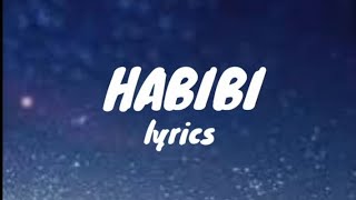 Habibi Song Lyrics 🎶  Full lyrical Video [upl. by Ettenawtna]