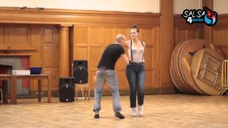 Cuban Salsa dancing Salsa4water Sam amp Krista [upl. by Quentin]