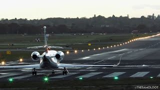 4K Business Jets at RAF Northolt [upl. by Lenzi]