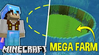 I Transformed the Ocean into a Mega Farm Survival 118 Lets Play [upl. by Domph]