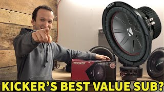 Kickers Best BANG For the BUCK Comp R Subwoofer Review [upl. by Loella]