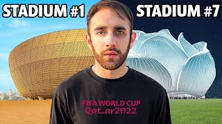 I Went To Every World Cup Stadium In 24 Hours [upl. by Nairdad306]