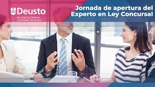 Jornada de apertura del Experto en Ley Concursal [upl. by Noseaj219]