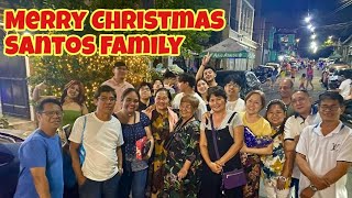 CHRISTMAS WITH quotThe Saintsquot our Santos Family familytime family mother [upl. by Trinity]