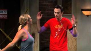 The Big Bang Theory  quotSheldom y Penny van a correrquot [upl. by Frodeen143]