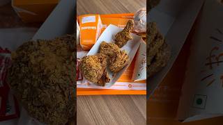 World famous Popeyes is now in Chennai 💯 food foodie friedchicken burger [upl. by Lacy]