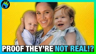 Meghan Markle’s Kids Archie amp Lilibet Are NOT in Royal Photo Collection  PROOF THEYRE FAKE [upl. by Anyahc]