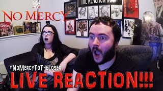 WWE NO MERCY 2017 LIVE REACTION [upl. by Ahseiyn]