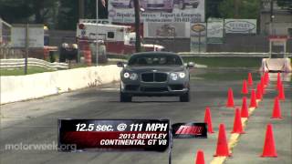 Road Test 2013 Bentley Continental GT V8 [upl. by Sheree969]