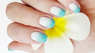 Ombre Nails Without Sponge  The Best Idea for ombre nail art [upl. by Quickman]