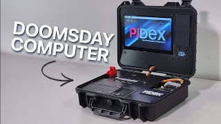 DIY Raspberry Pi Cyberdeck  Doomsday Portable Computer [upl. by Lichter]