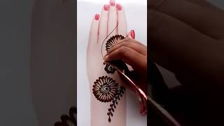 Easy Bengals mehndi design viral shorts [upl. by Searby267]