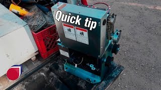 Tip for installers Gate operator prep  SC0028 [upl. by Haye]