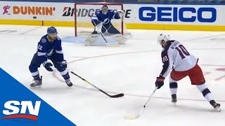 Alexander Wennberg Dekes Around Kevin Shattenkirk amp Scores Off Fantastic Individual Effort [upl. by Bergerac]