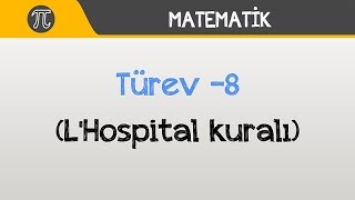 Türev 8 LHospital kuralı  Matematik  Hocalara Geldik [upl. by Elocaj941]