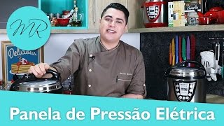 Panela de Pressão Elétrica  Como funciona vantagens como usar  Receitas na Pressão [upl. by Attenna763]