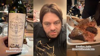 Filippo Champagne si concede della carne argentina nel miglior ristorante al mondo [upl. by Nemlaz]