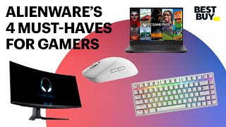 Alienwares 4 MustHaves for Gamers  Best Buy [upl. by Candide]