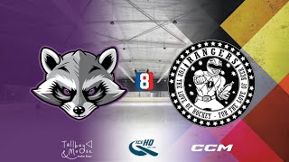 Trash Pandas VS Rangers  Div 8  8th December  IceHQ Rec League ice hockey [upl. by Imuya264]