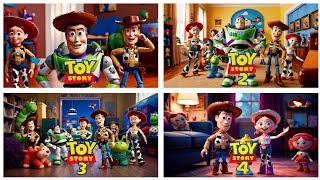 All Toy Story Movies The Complete Collection [upl. by Ealasaid]