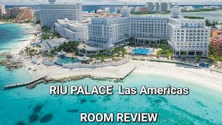 RIU Palace Las Americas Cancun Room Review Jr Suite Ocean View September 2023 roomreview [upl. by Cyler]