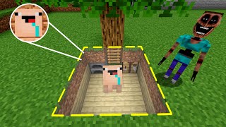 THE MIMICER No me ENCONTRARA en este ESCONDITE SECRETO 😂 Bebe Noob en MINECRAFT [upl. by Irish59]