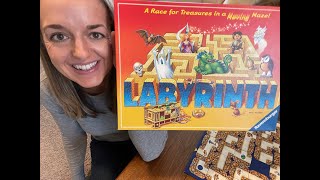 Ravensburger Labyrinth Board Game REIVEW Unique and incredibly fun Let me show you [upl. by Ginnifer]