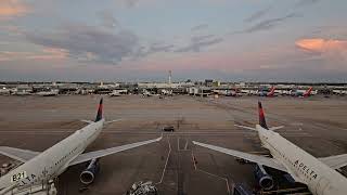 Atlanta HartsfieldJackson International Airport Time Lapse [upl. by Fairbanks530]