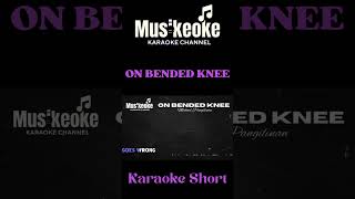 ON BENDED KNEE  Michael Pangilinan  Karaoke  Shorts karaoke music sing michaelpangilinan [upl. by Rodriguez]